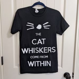 Dan and Phil Whiskers Design T-shirt (Black)